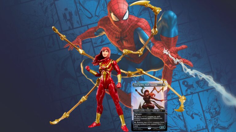 These New Spider-Man Figures Will Launch With Magic: The Gathering Cards and I Can’t Work Out Which Is Coolest
