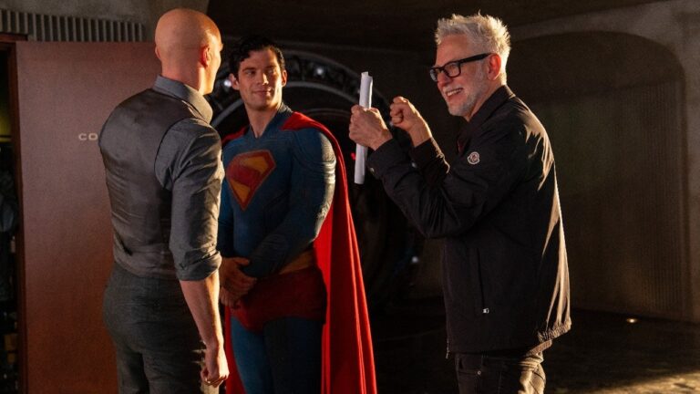 Superman Director James Gunn Posts Video of His Intense On-Set Debate With David Corenswet