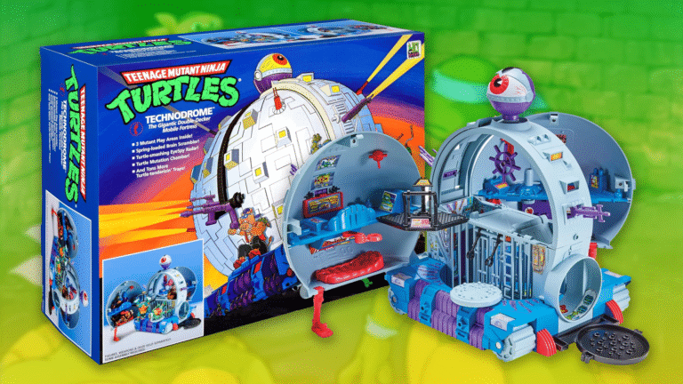 This Classic 1990 Teenage Mutant Ninja Turtles Technodrome Set is 60% Off at Amazon Today