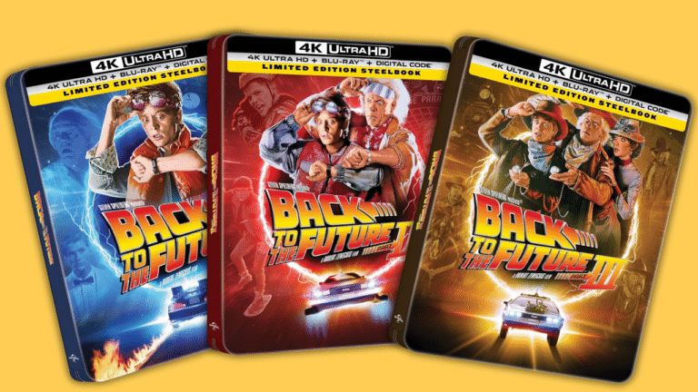 Back to the Future Trilogy Gets 40th Anniversary 4K Limited-Edition Steelbooks