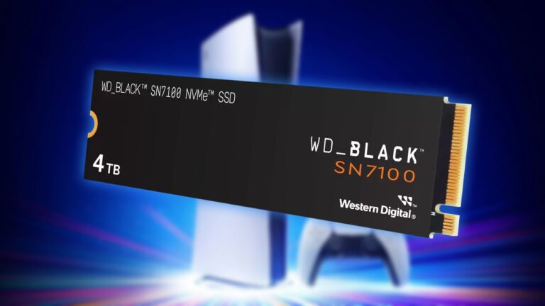 The WD Black SN7100 4TB SSD Drops to Just $210 on Amazon: Works Great in Your PS5 and Gaming PC