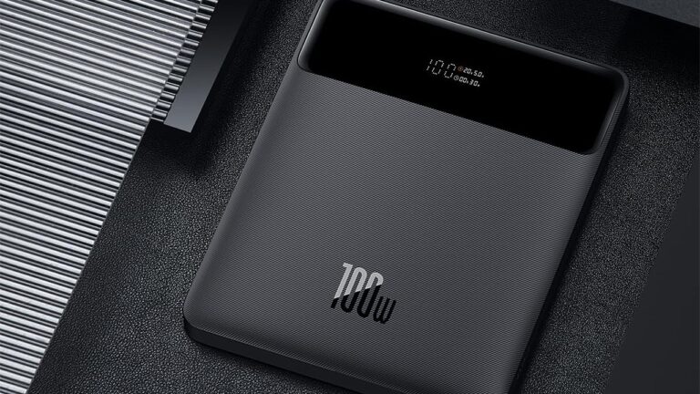 Save 60% Off the Slim Baseus Blade 20,000mAh Power Bank with 100W of Power Delivery