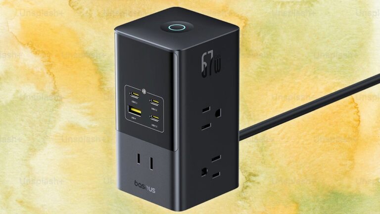 Save 46% Off the Baseus 10-in-1 Charging Station with USB Ports and AC Outlets