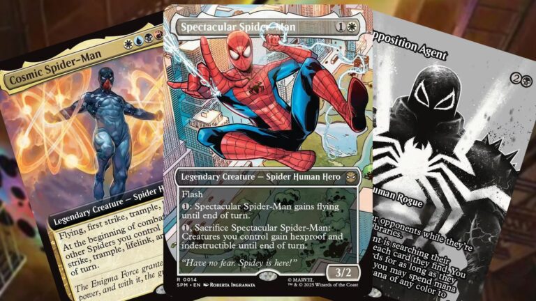 The 8 Best Spider-Man Magic: The Gathering Cards That I’m Already Chasing