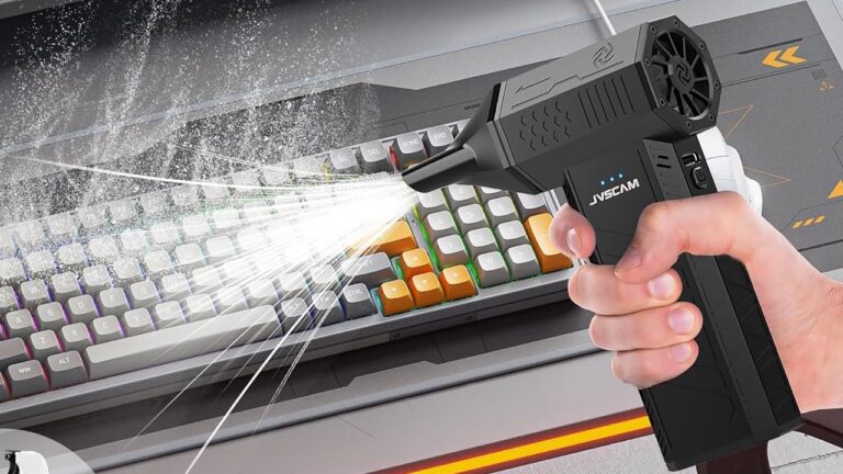 Get a Cordless Rechargeable Electric Air Duster for Your PC for Under $20