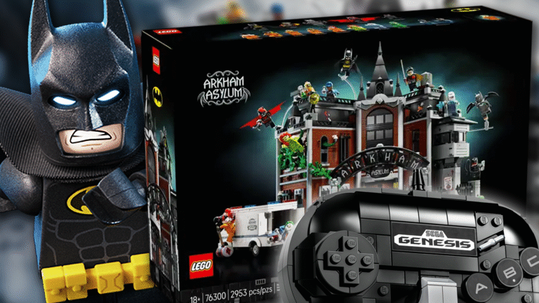 The Batman: Arkham Asylum LEGO Set is Now Available, and Includes a Free LEGO SEGA Genesis Controller With Purchase