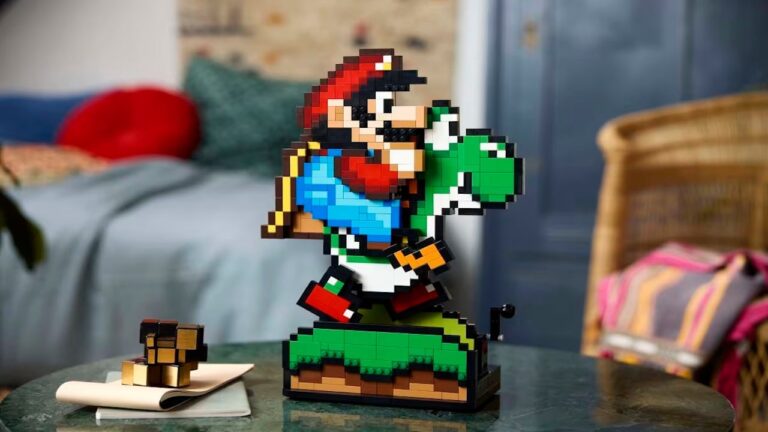 The LEGO Super Mario World: Mario & Yoshi Building Set Drops to Its Lowest Price Ever