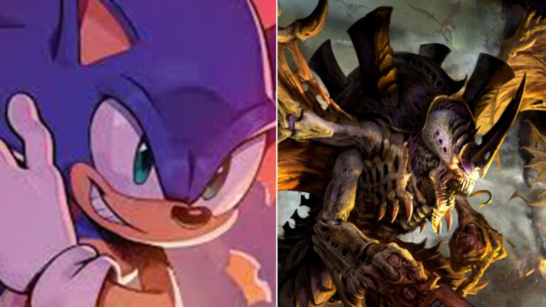 This Warhammer 40K Tyranid MTG Card Spiked 350% in Value Thanks to Sonic the Hedgehog