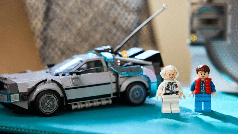 A New Back to the Future Time Machine LEGO Set Is Up for Preorder