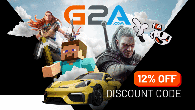 Digital Marketplace G2A.COM Offering Discount Codes on Videos Games and DLCs
