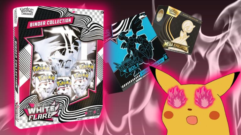 Pokémon TCG: White Flare Binder Collection Is Now At Market Value at Amazon