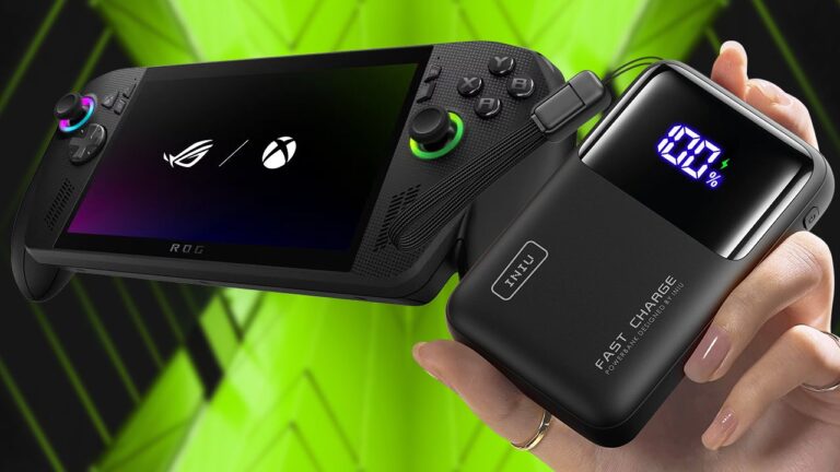 The Iniu 20,000mAh 65W Power Bank Can Fast Charge the Xbox ROG Ally X for Just $23