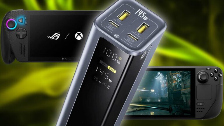 The Baseus 20,800mAh 145W Power Bank for Any Handheld Gaming PC Drops to $40 for Black Friday