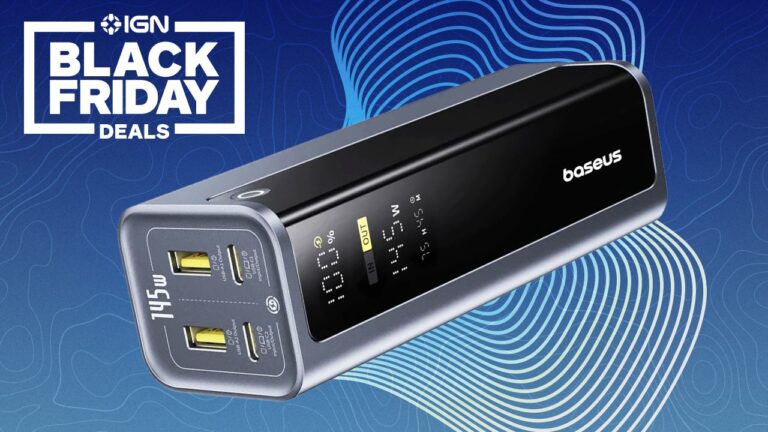 The Baseus 20,800mAh 145W Power Bank Drops to $40 for Black Friday