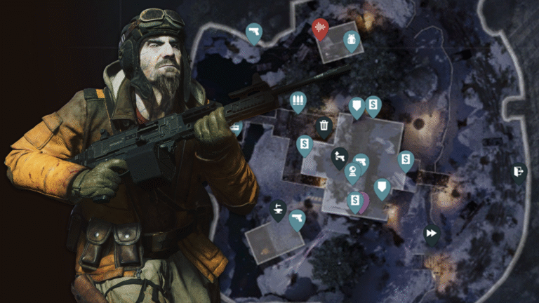 Call of Duty: Black Ops 7 Ashes of the Damned Interactive Map