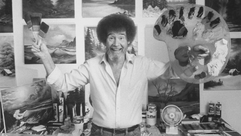 Bob Ross’ 1986 Painting Bought For Over $1 Million In Support of Public Broadcasting
