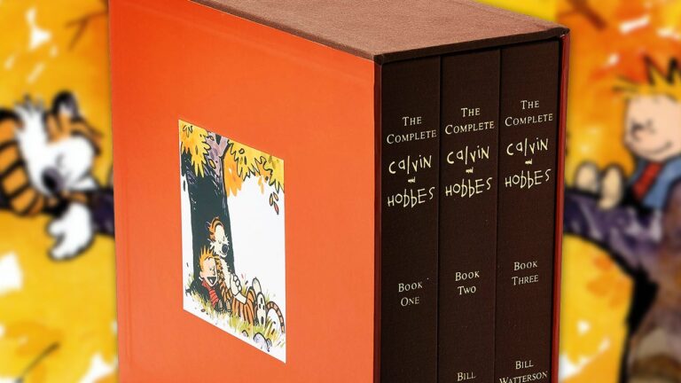 The Complete Calvin and Hobbes Hardcover Book Set Is on Sale Ahead of Black Friday