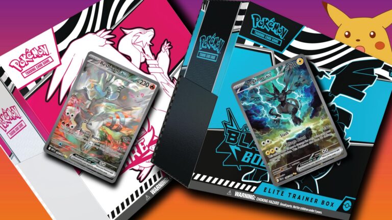 Pokémon TCG: Black Bolt and White Flare ETBs Below Market Value at Amazon