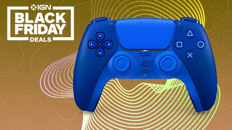 The Brand-New Icon Blue PS5 DualSense Is Already Discounted for Black Friday