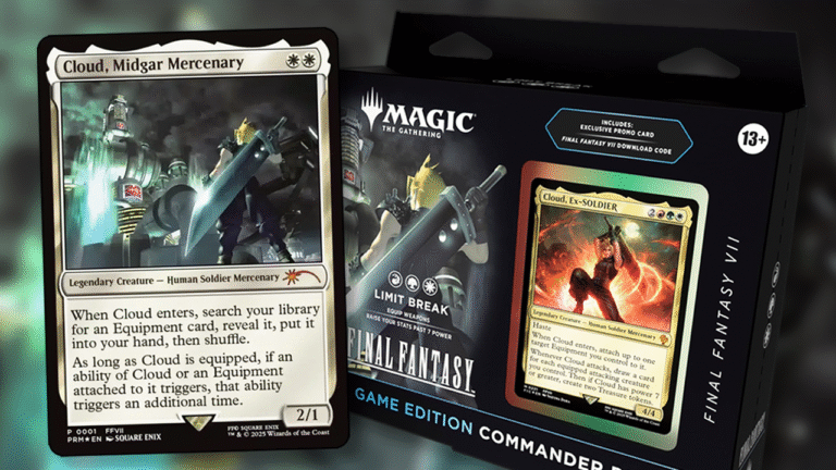 Magic: The Gathering’s New Final Fantasy 7 Game Edition Commander Decks Are Finally Back in Stock