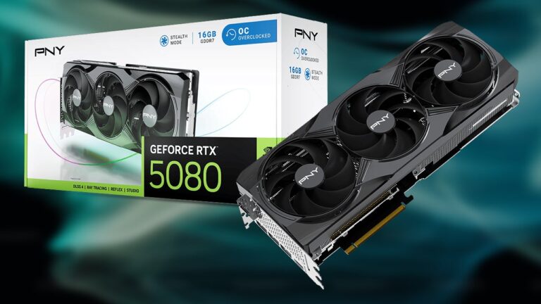The PNY Geforce RTX 5080 Graphics Card Just Dropped Below MSRP for Black Friday