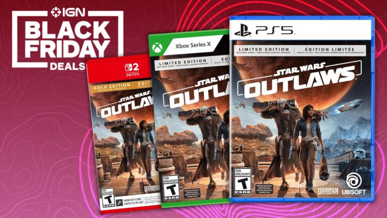 Star Wars Outlaws Drops to $20 for PS5 and Xbox Series X, $40 for Switch 2 in Black Friday Sales