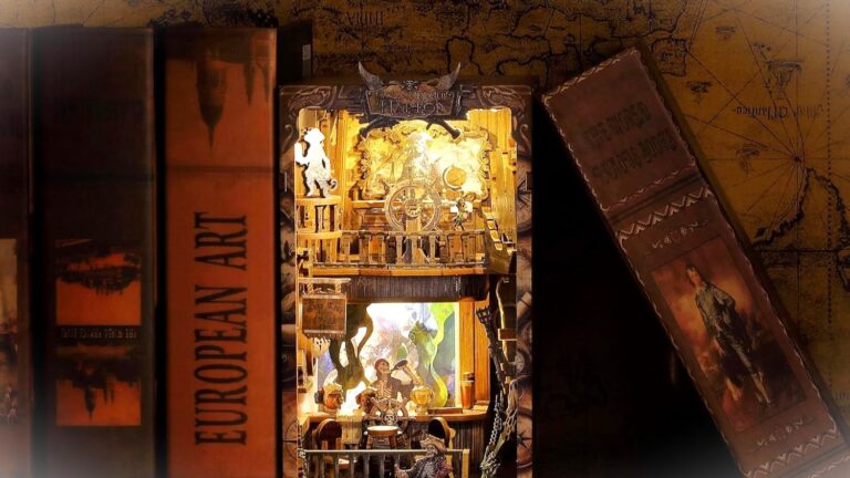 The Best Book Nook Kits for Adults Looking to Spice Up Their Shelf