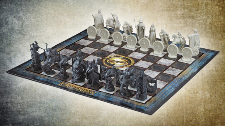This Lord of the Rings Chess Set Is the Gift You Didn’t Know You Needed