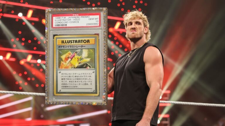 Logan Paul Says He’ll Hand Deliver the Most Expensive Pokémon Card if You Buy It From Him at Auction — and the Price Is Already More Than $2 Million