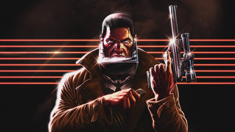 Huntdown: Overtime, an Over-the-Top Pixel-Art Roguelike Prequel, Announced for PC