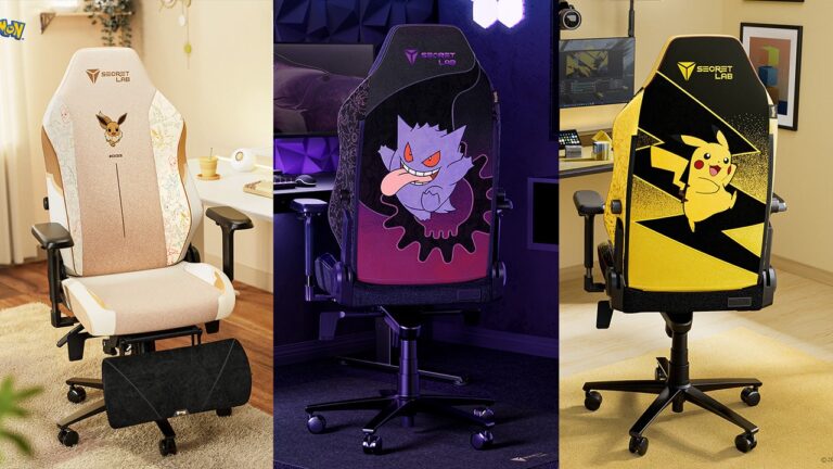 Now You Can Show Off Your Favorite* Pokémon On a Secretlab Titan Evo Gaming Chair