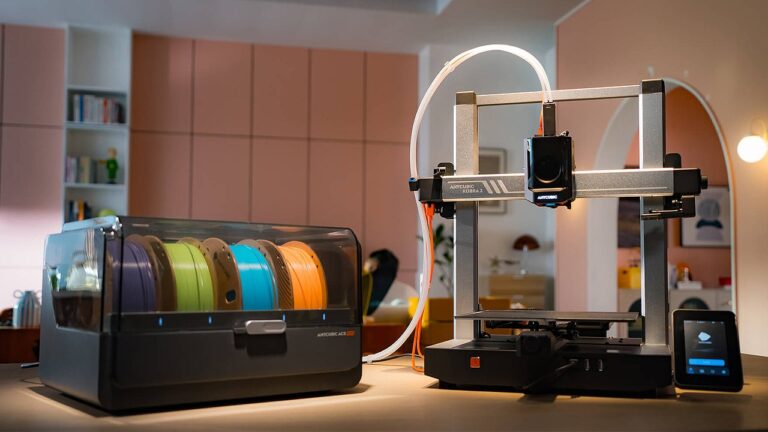 The Anycubic Kobra 3 3D Printer and Ace Pro Multi-Color Printing Drops Below $200 for the First Time