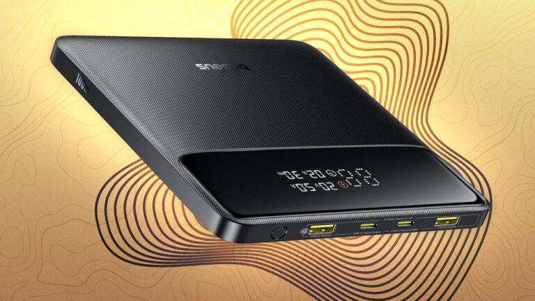 The Ultra-Slim Baseus Blade 20,000mAh 100W Power Bank Drops to a New Price Low of $39.99