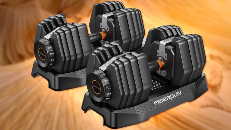 Get the FED Fitness 52.5lb Adjustable Dumbbells for $85 Less Than Bowflex SelectTech for Presidents Day