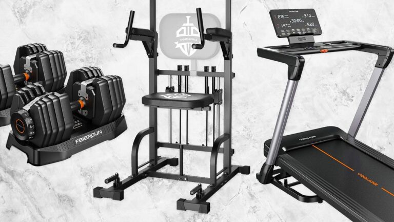 The FED Fitness Valentine’s Day Sale Drops Prices on Adjustable Dumbbells, Power Towers, and Treadmills