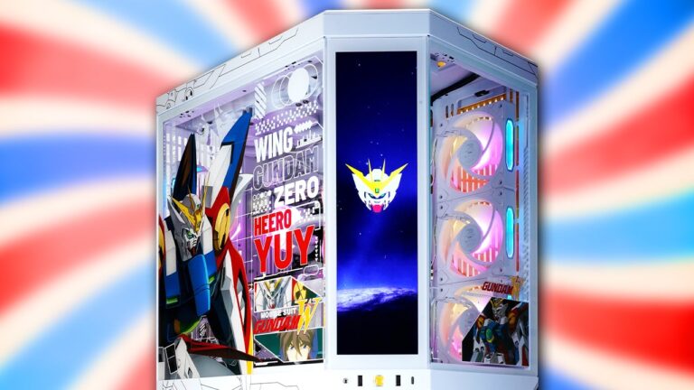 The Limited Edition Gundam Themed iBuypower RTX 5070 Ti Gaming PC Drops to $2,349 for Presidents Day