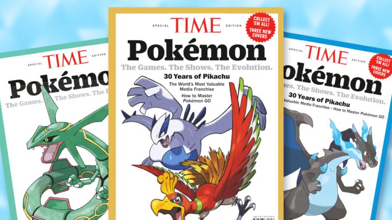 TIME Magazine Is Celebrating Pokémon’s 30th Anniversary With Three Exclusive Covers