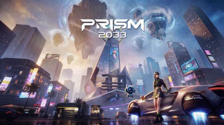 A First Look at the Universe of Futuristic MMORPG Prism 2033