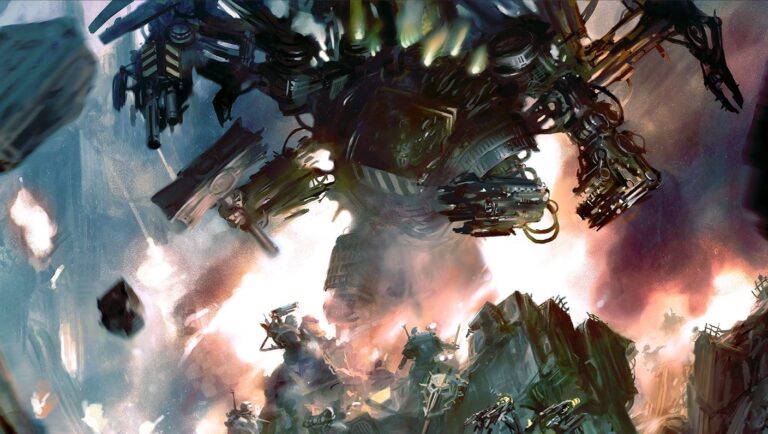 Games Workshop Reveals First Ever Official Artwork of ‘Post-Ascension’ Perturabo in the ‘Modern’ Warhammer 40,000 Universe — and He’s Absolutely Massive