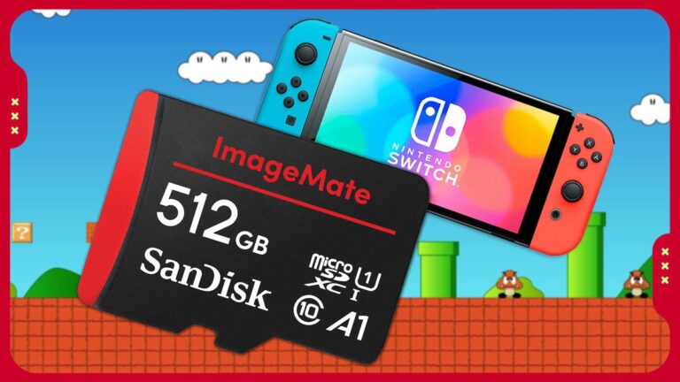 Get a 512GB SanDisk Micro SDXC Memory Card (Nintendo Switch Compatible) for Just $39.99