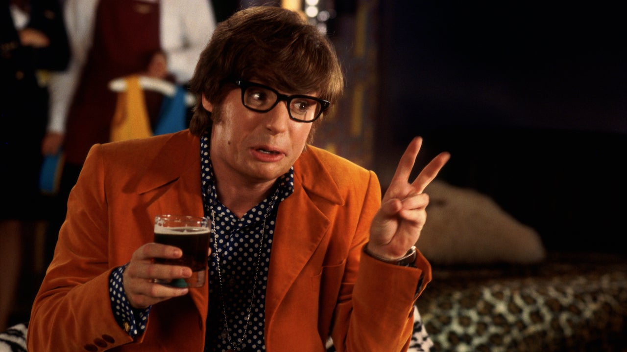 Mike Myers as Austin Powers.