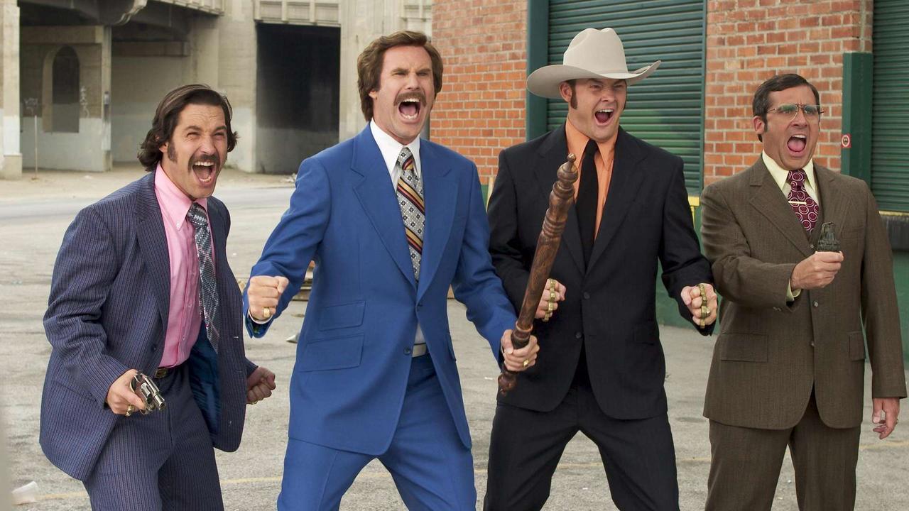 The Anchorman team go into battle!