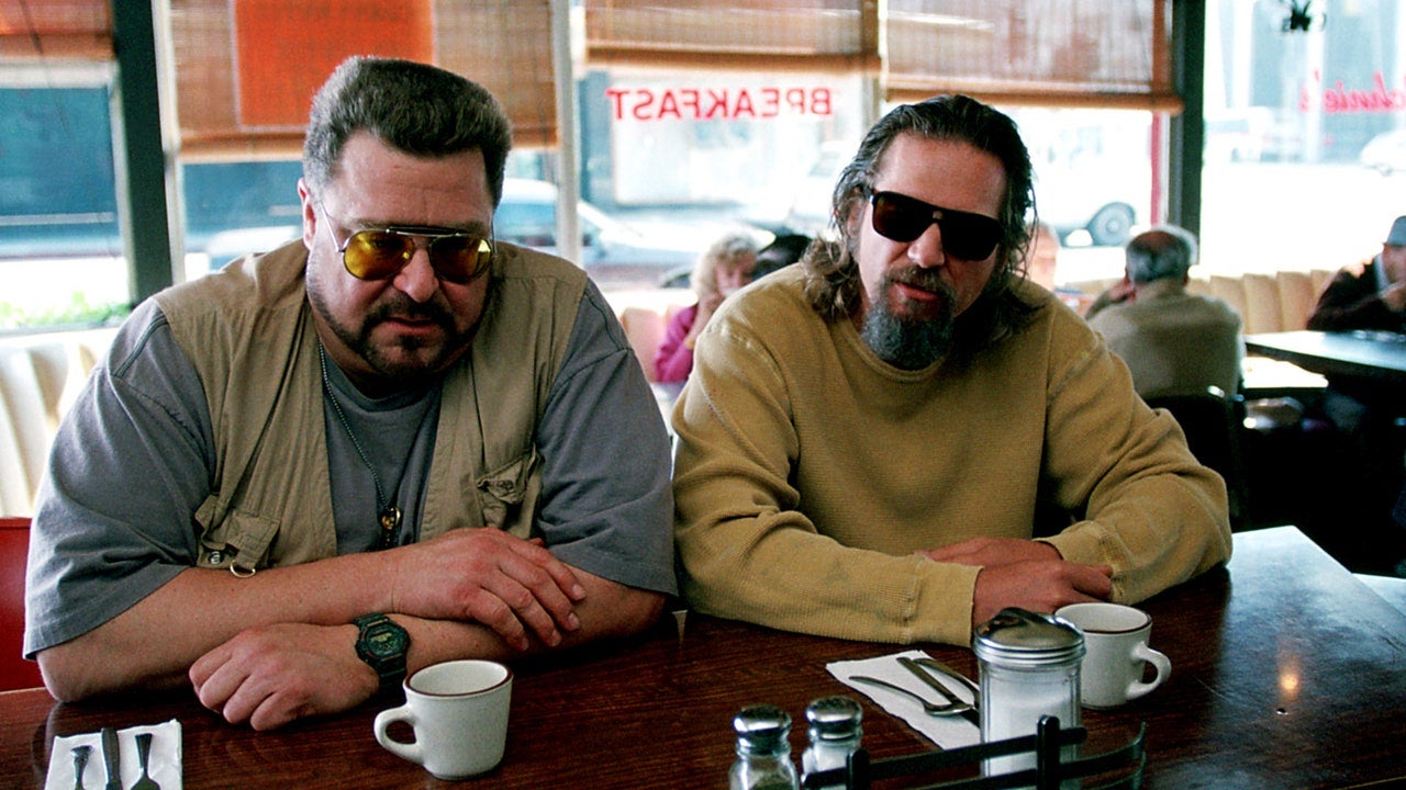 John Goodman and Jeff Bridges abide in The Big Lebowski (1998).