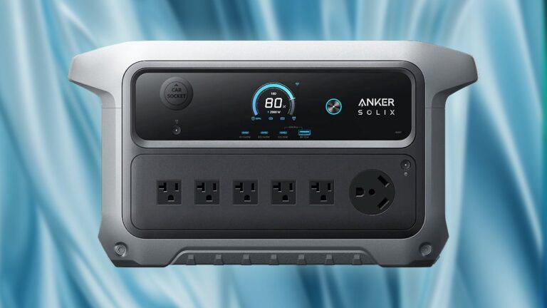 Save 50% Off the Anker SOLIX C2000 2,048Wh 2,400W LiFePO4 Power Station