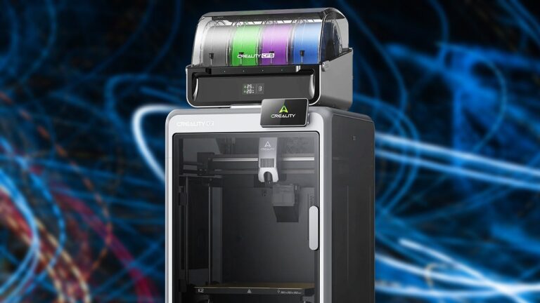 For Today Only, Save $200 Off the Feature-Packed Creality K2C Multi-Color 3D Printer Combo