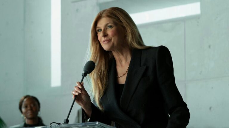 Connie Britton Says Working With Steve Carell on Rooster Was a Callback to Her Time on Friday Night Lights