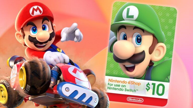 You Can Score 10% off $10 Nintendo eShop Gift Cards at Amazon For a Limited Time