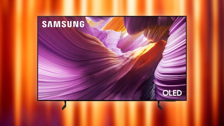 The Massive 77″ Samsung S84F 4K OLED TV Drops to $1,265 with Free Delivery