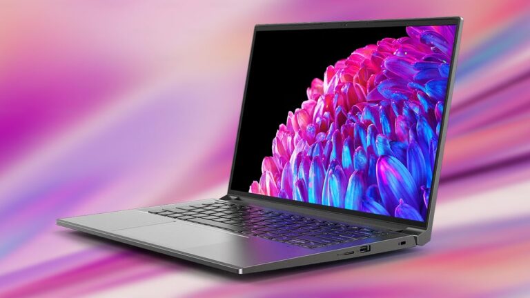 Save $600 off the 3.5-Pound Acer Swift X 14.5″ OLED Laptop with RTX 4060 Discrete Graphics