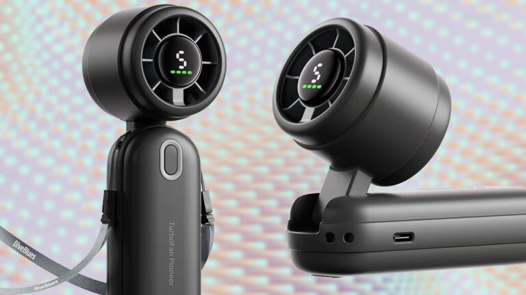 Beat the Summer Heat With This $9 Portable Turbo Fan
